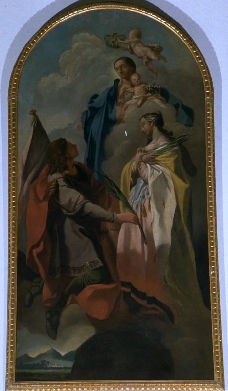 Madonna con Bambino e i SS. Vittore e Corona